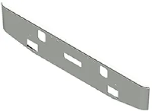 16" 2004-2007 Freightliner Classic Bumper