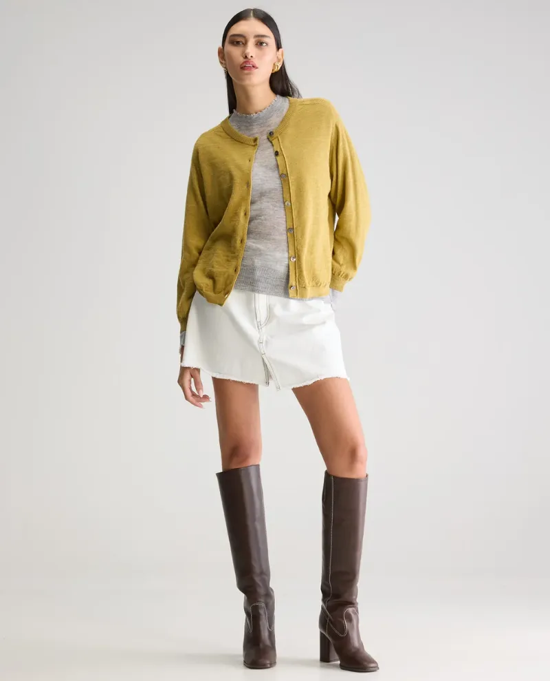 Bellerose Neeta Antique Gold Cardigan