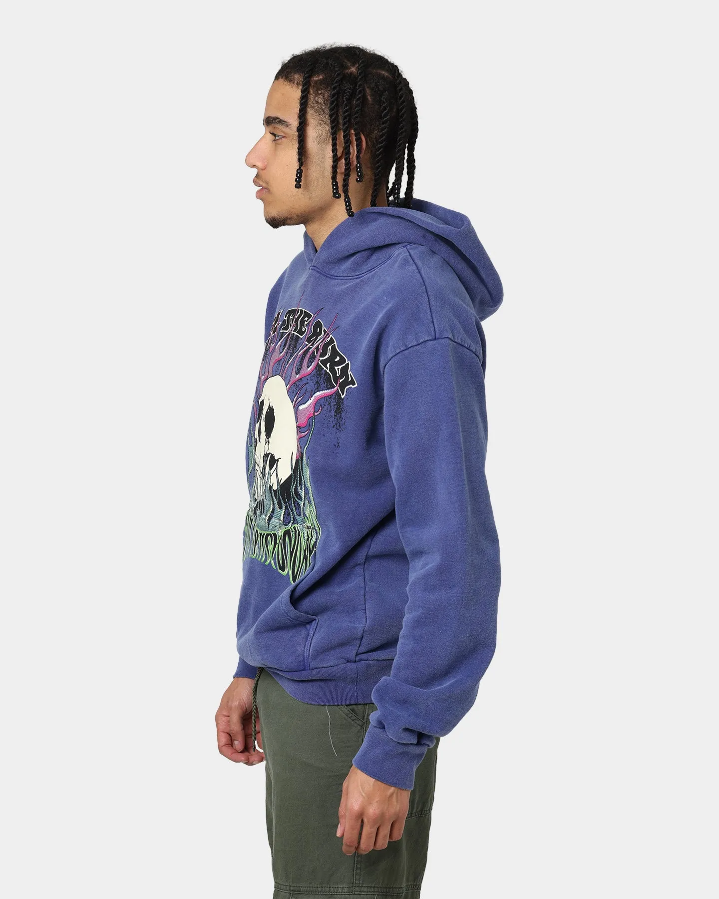 Diet Starts Monday Feel The Burn Hoodie Blue