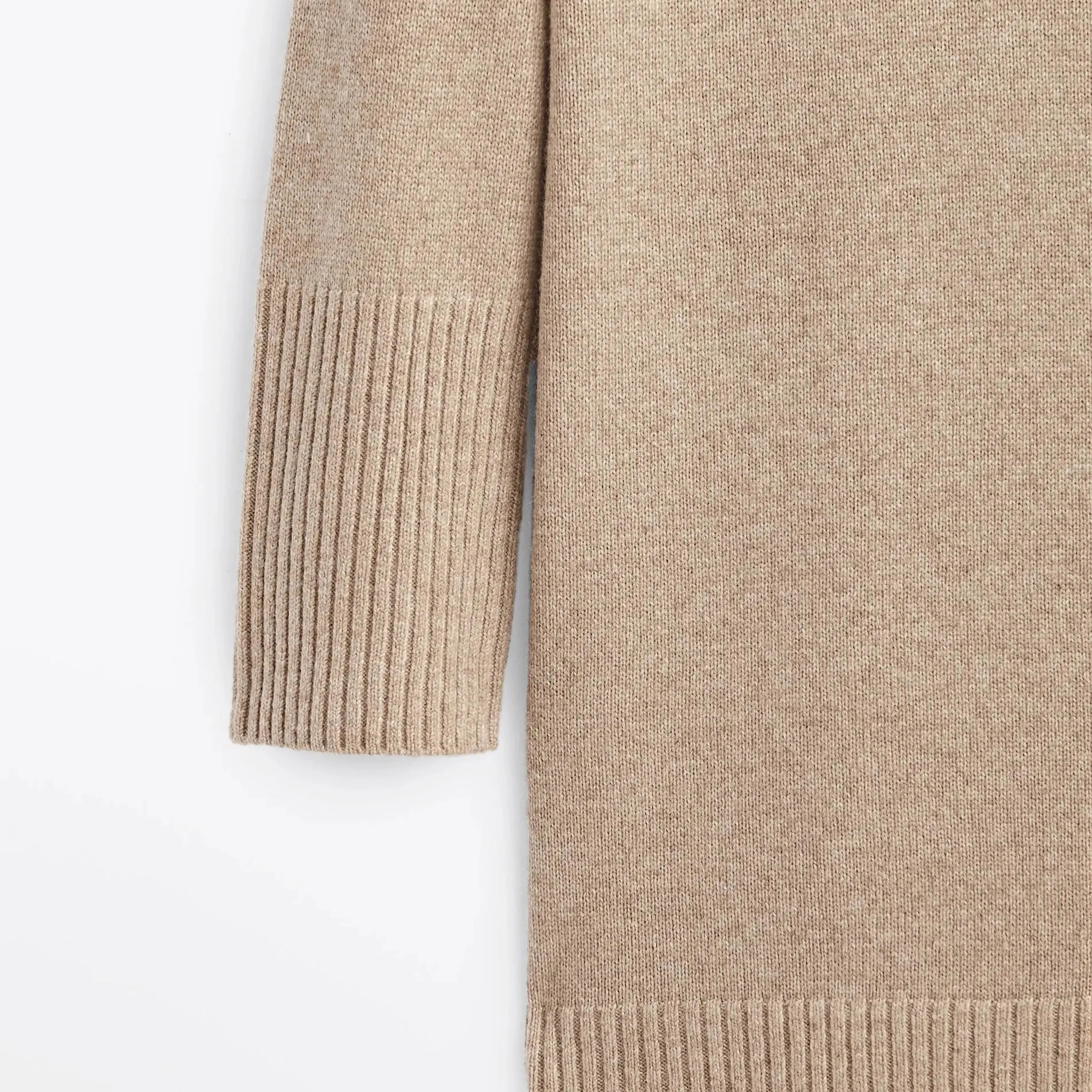 Ethereal Autumn Knit Dress