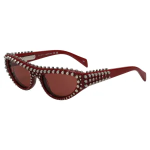 EYEWEAR / BURGUNDY/BURGUNDY/BROWN