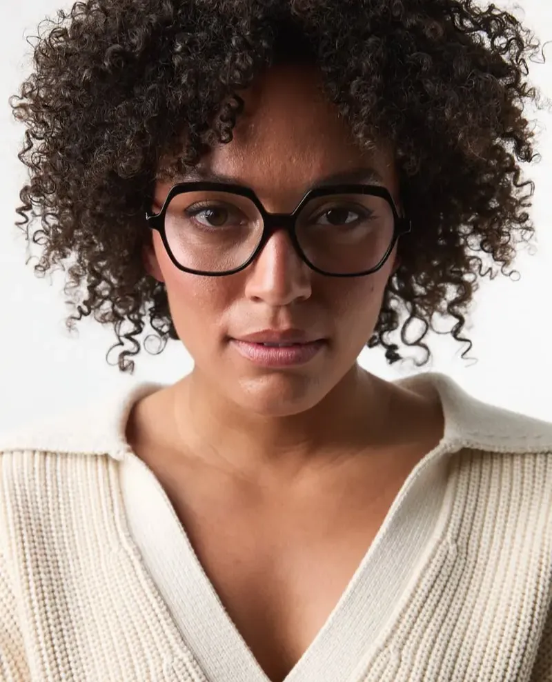 Glas Andrea Dark Chocolate Brown Glasses