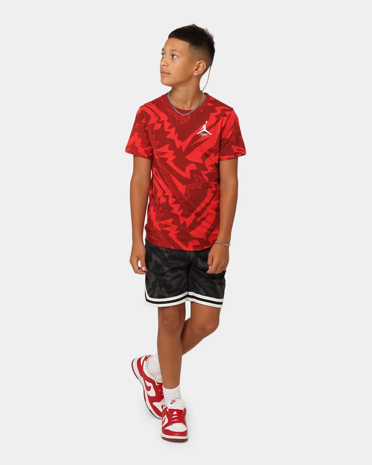Jordan Kids' Essentials Graphic T-Shirt Fire Red