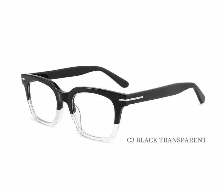 Man Optical Eyeglasses Fashion Acetate-نظارات طبية رجالية