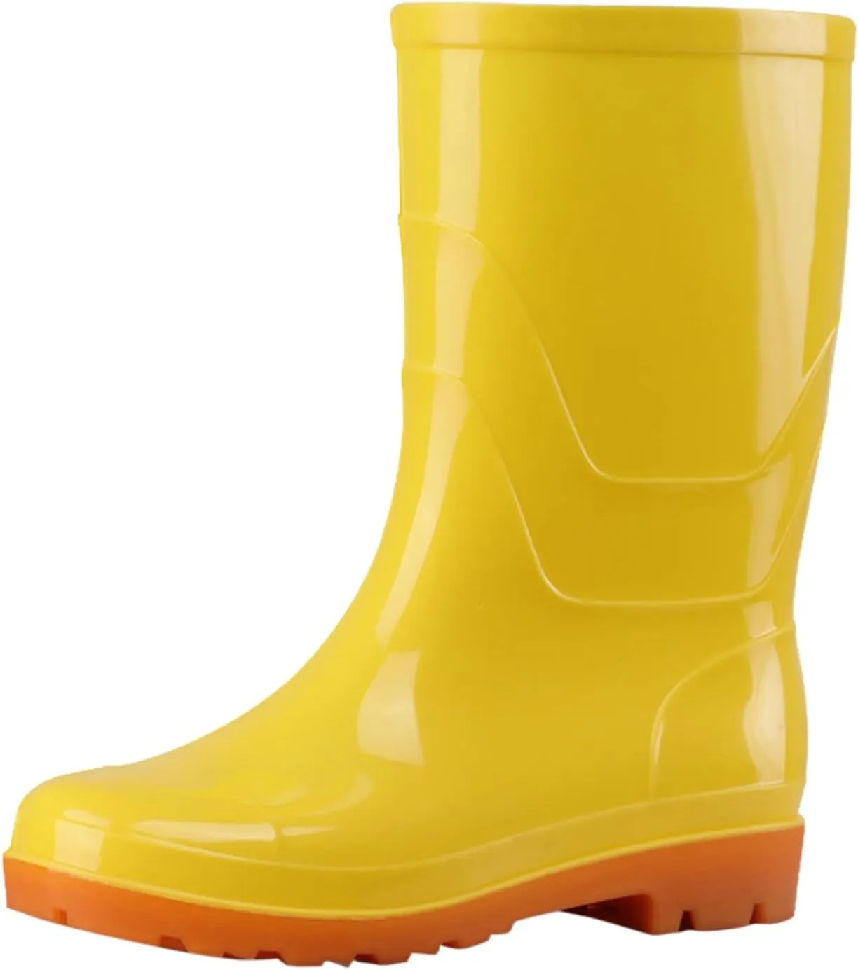Mid Calf Rain Boots Women Women's Rain Boots Waterproof Short Garden Boots Non Slip Rain Shoes for Outdoor Gardening