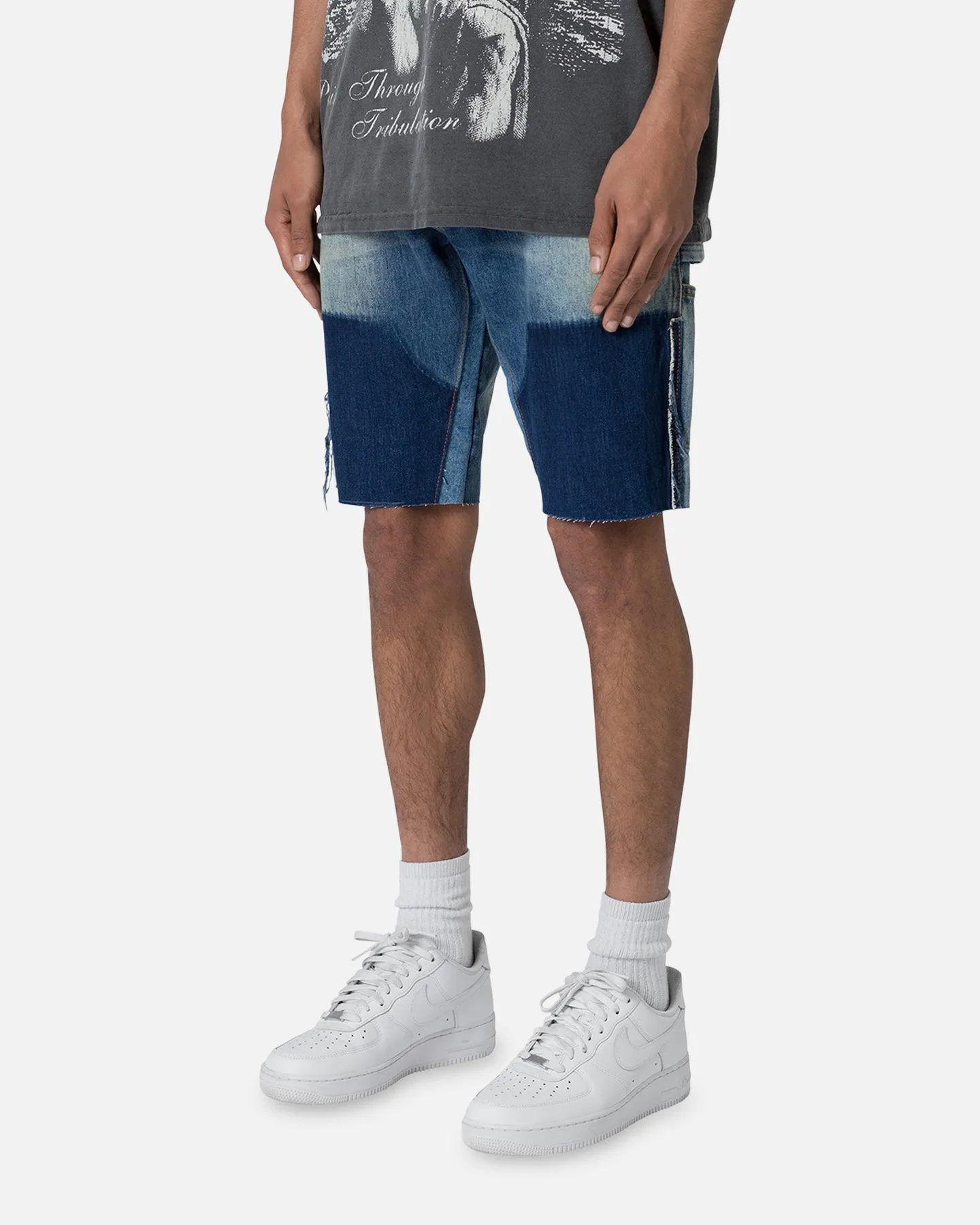 MNML R118 Denim Shorts Blue