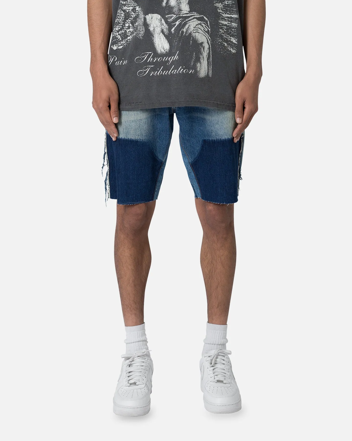 MNML R118 Denim Shorts Blue