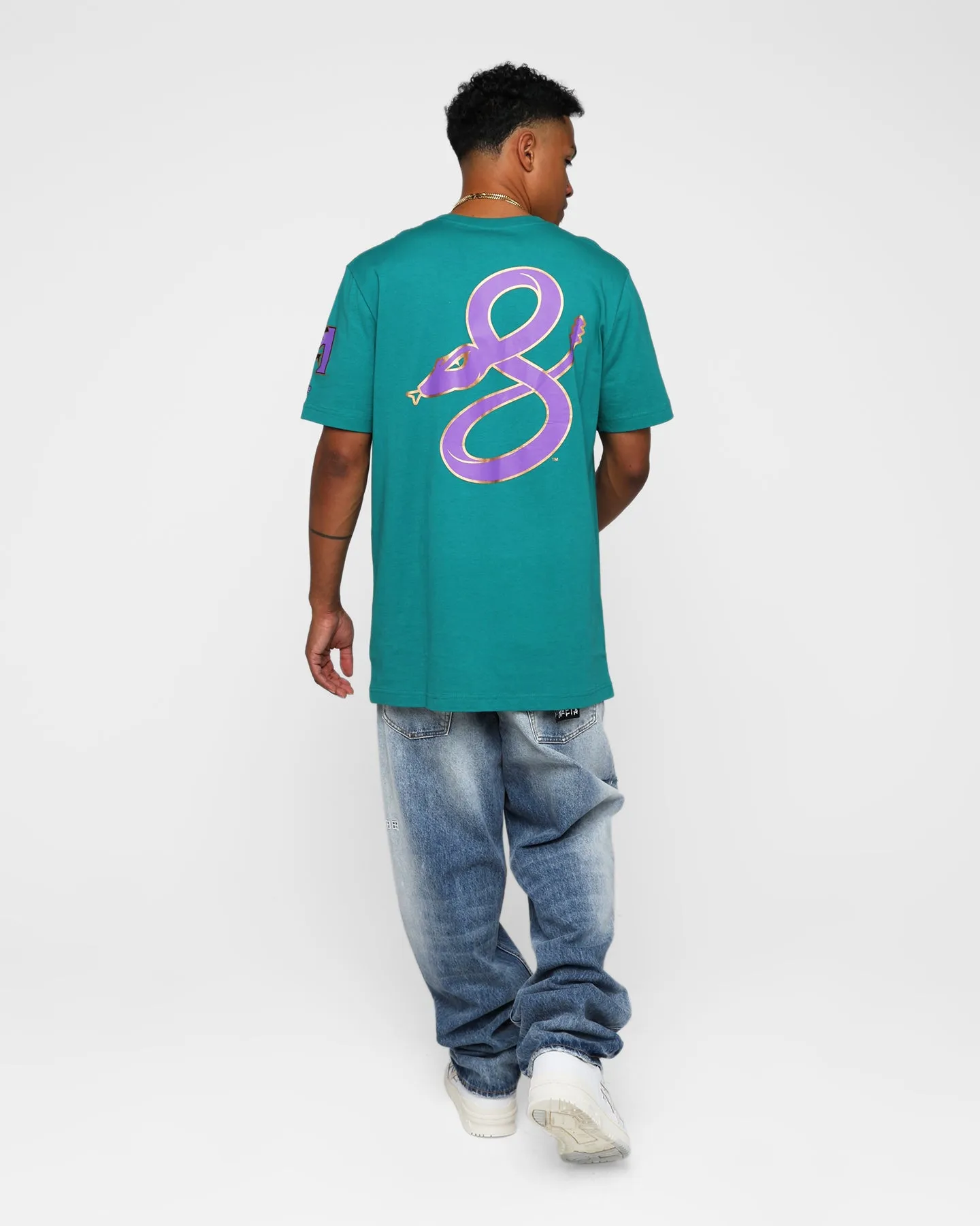 New Era Arizona Diamondbacks Retro T-Shirt Turquoise