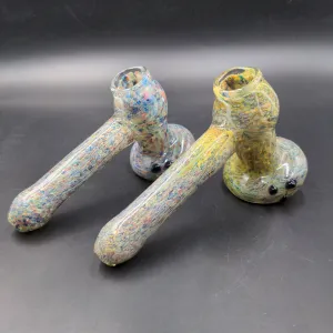 Rainbow Speckled Hammer Bubbler - 6