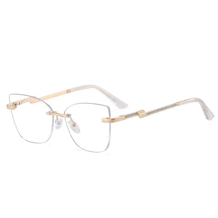 Women's Metal Optical Glasses- نظارات طبية