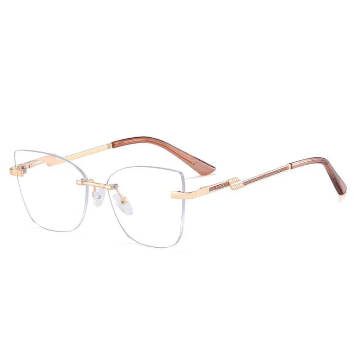 Women's Metal Optical Glasses- نظارات طبية