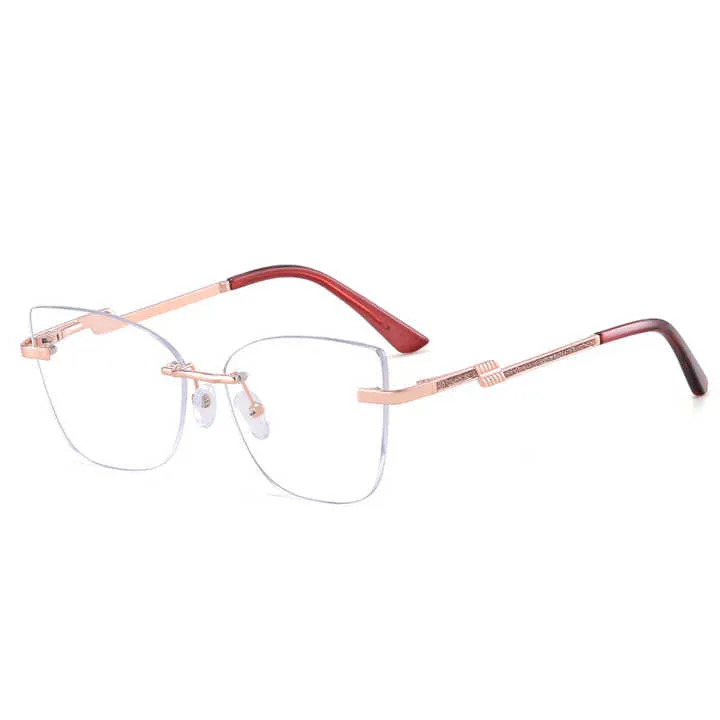Women's Metal Optical Glasses- نظارات طبية